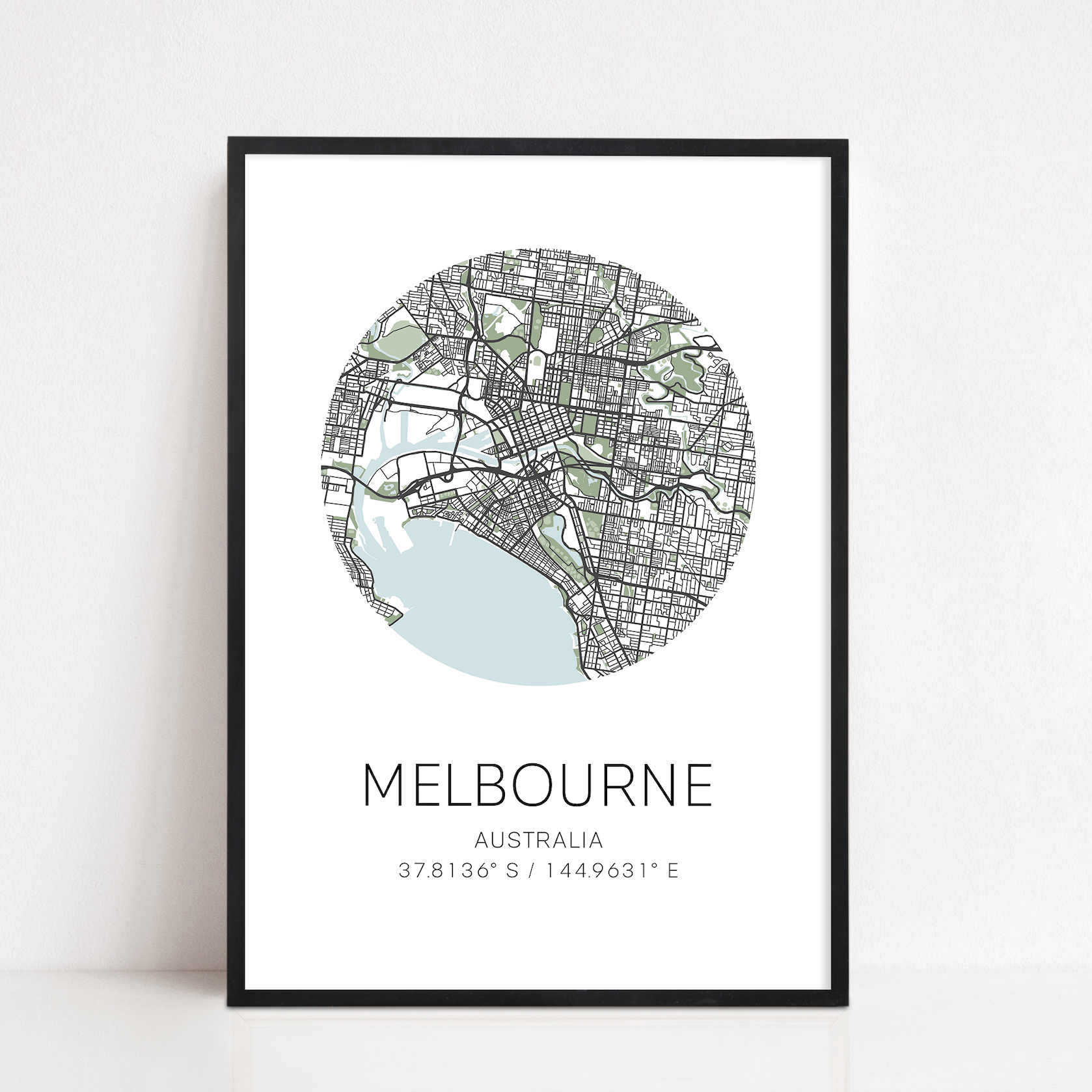melbourne city map