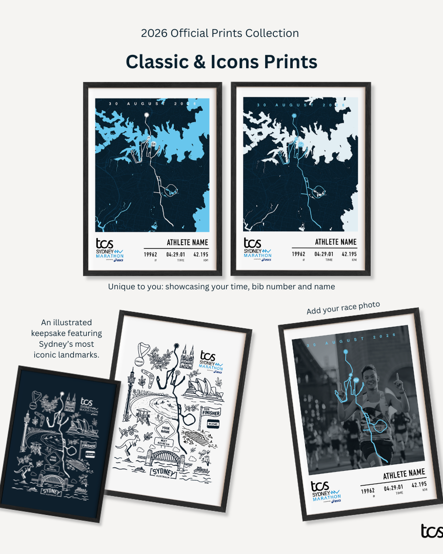 2026 Sydney Marathon Official Prints