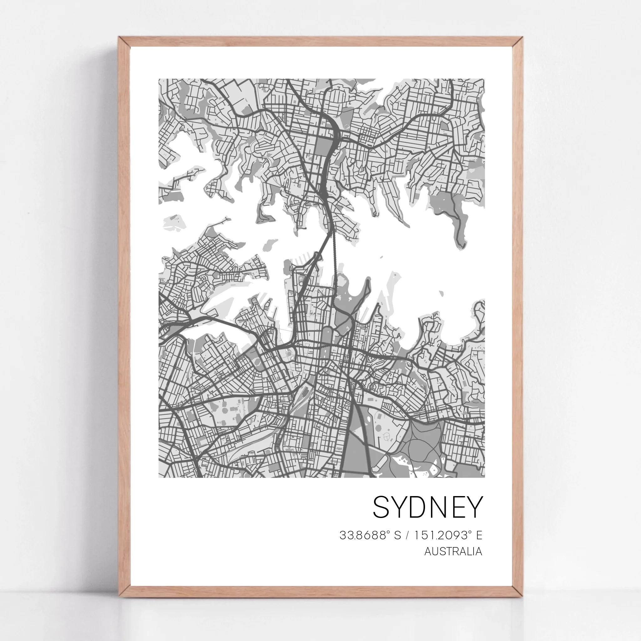 Stampa personalizzata della mappa della città