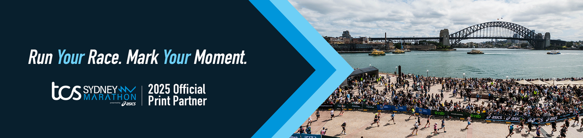 Official TCS Sydney Marathon Print Partner Mark Your Moment
