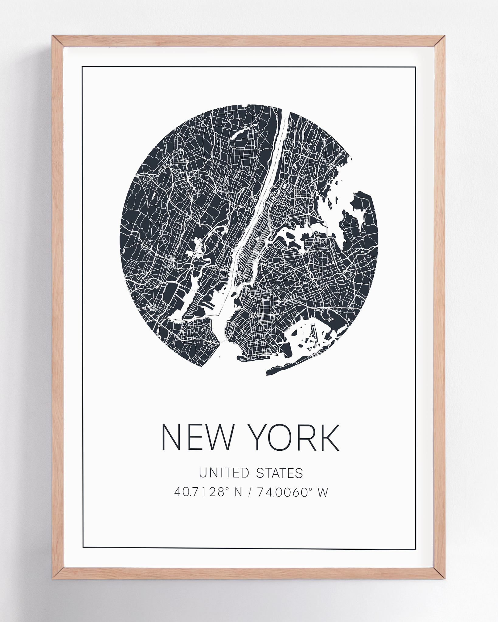 Custom city map print of any destination, framed wall art featuring personalized street layouts and location details—ideal for commemorating special places.