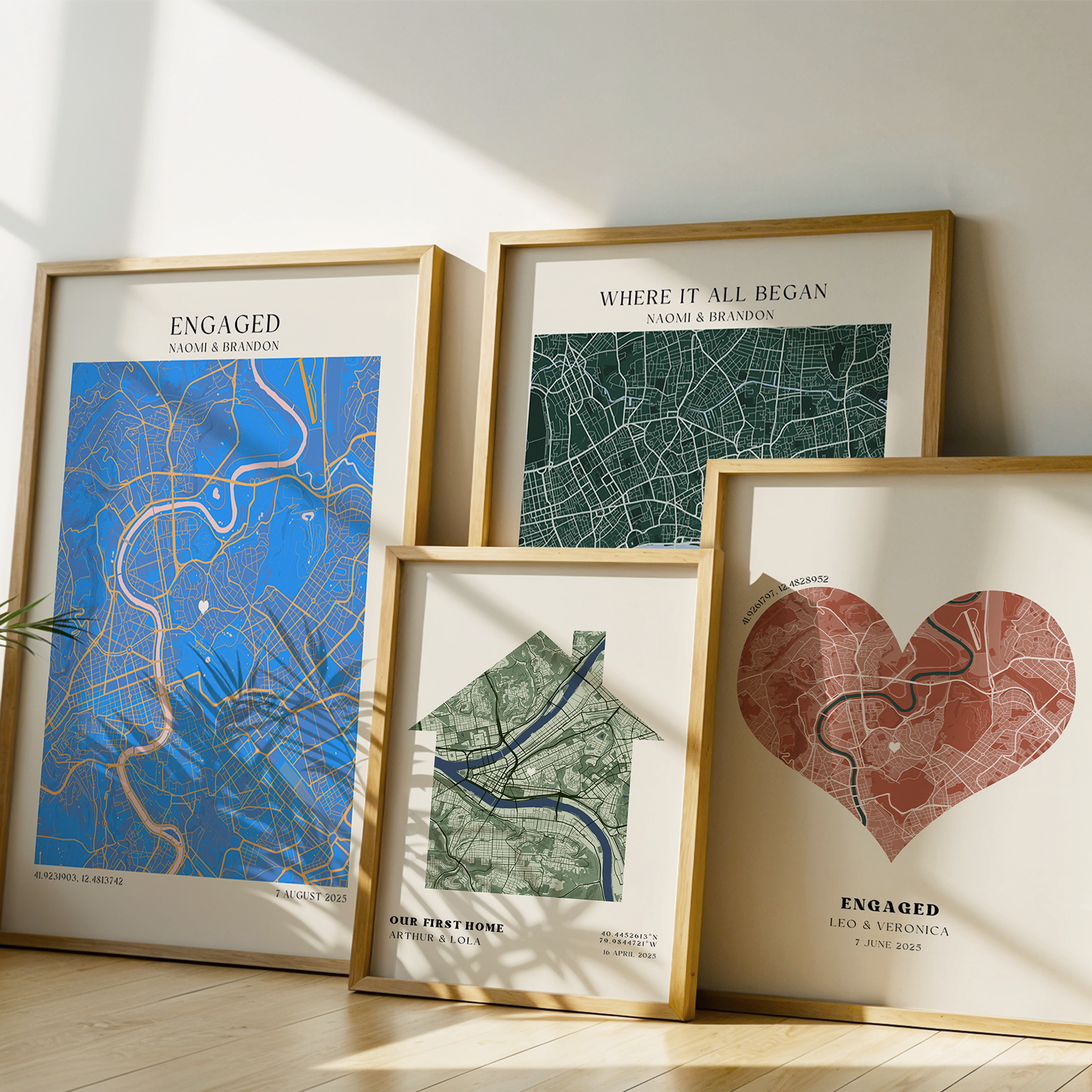 The New Urban Range from Mark Your Moment featuring a range of vibrant prints to celebrate all the special moments in your life with beautiful artwork