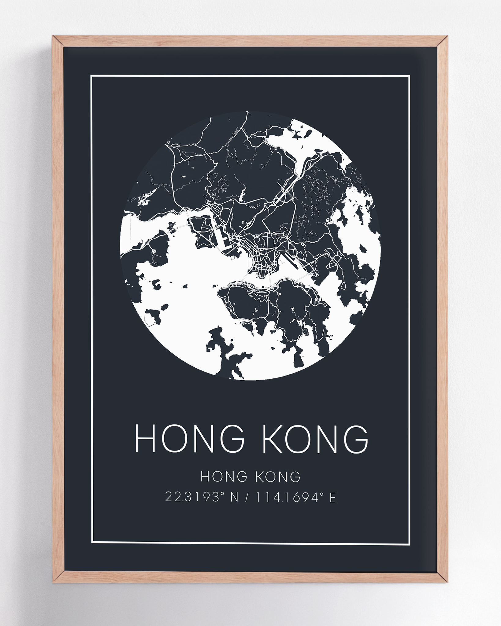 Custom city map print of any destination, framed wall art featuring personalized street layouts and location details—ideal for commemorating special places.