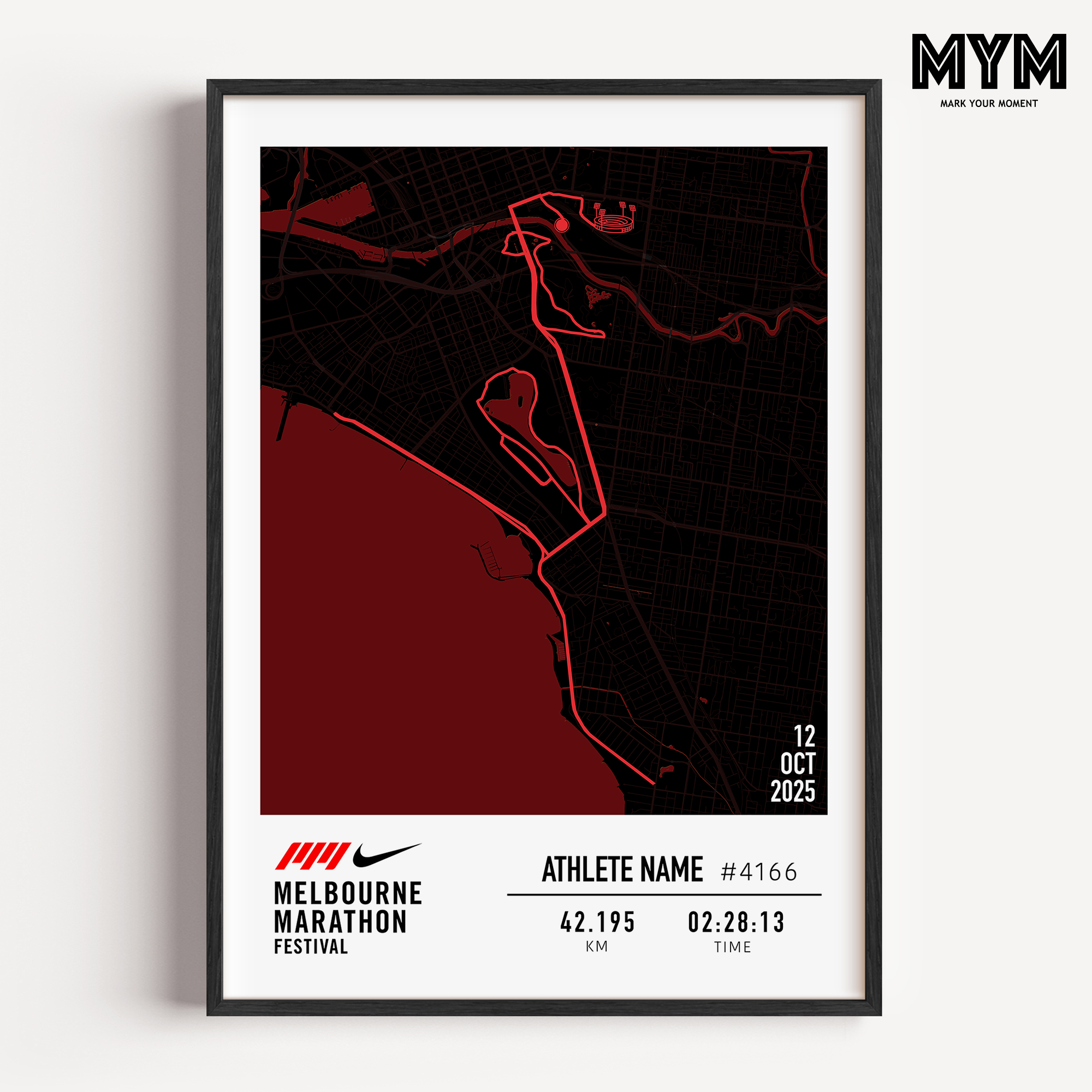 Nike Melbourne Marathon Print - Official 2025