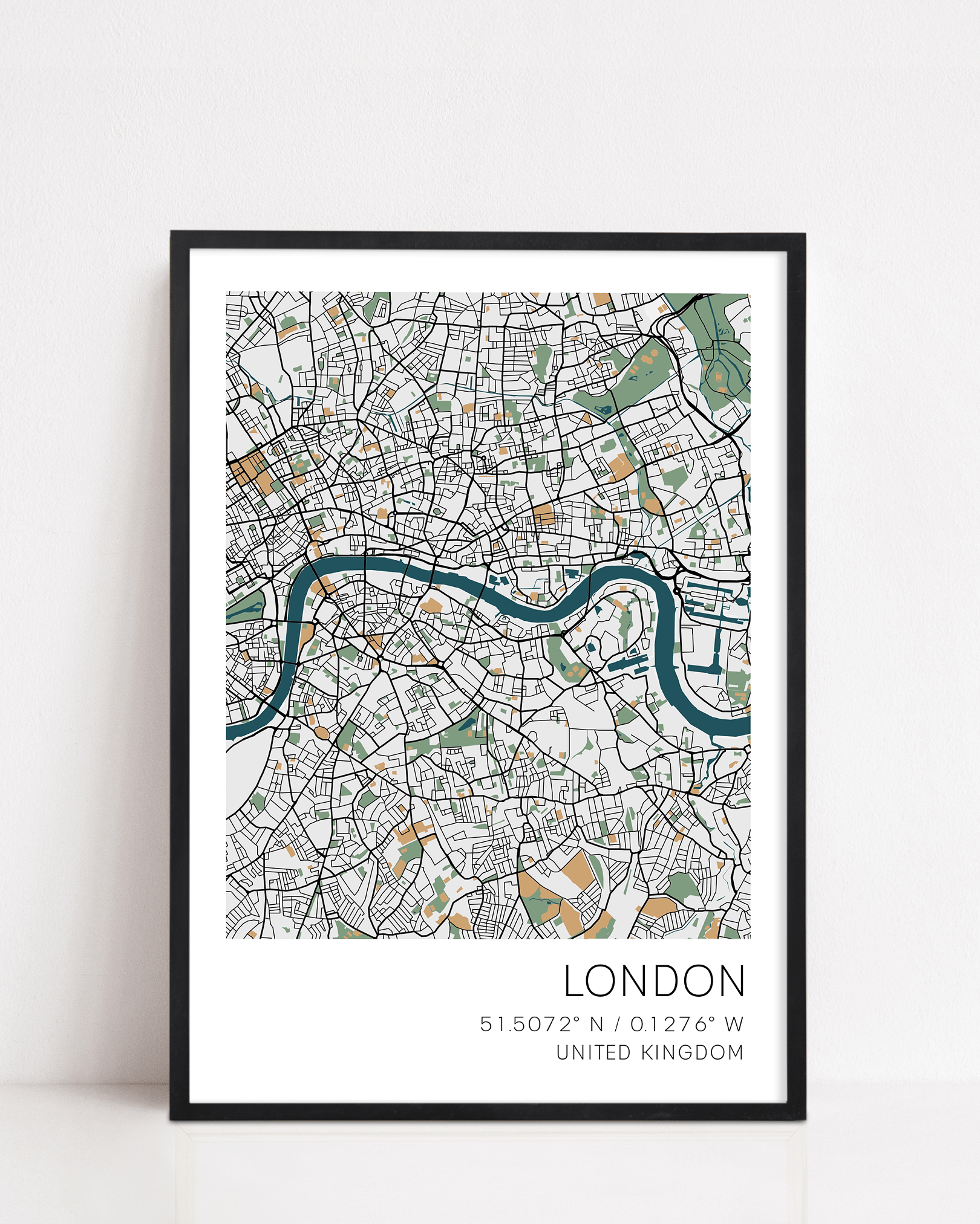 london map print