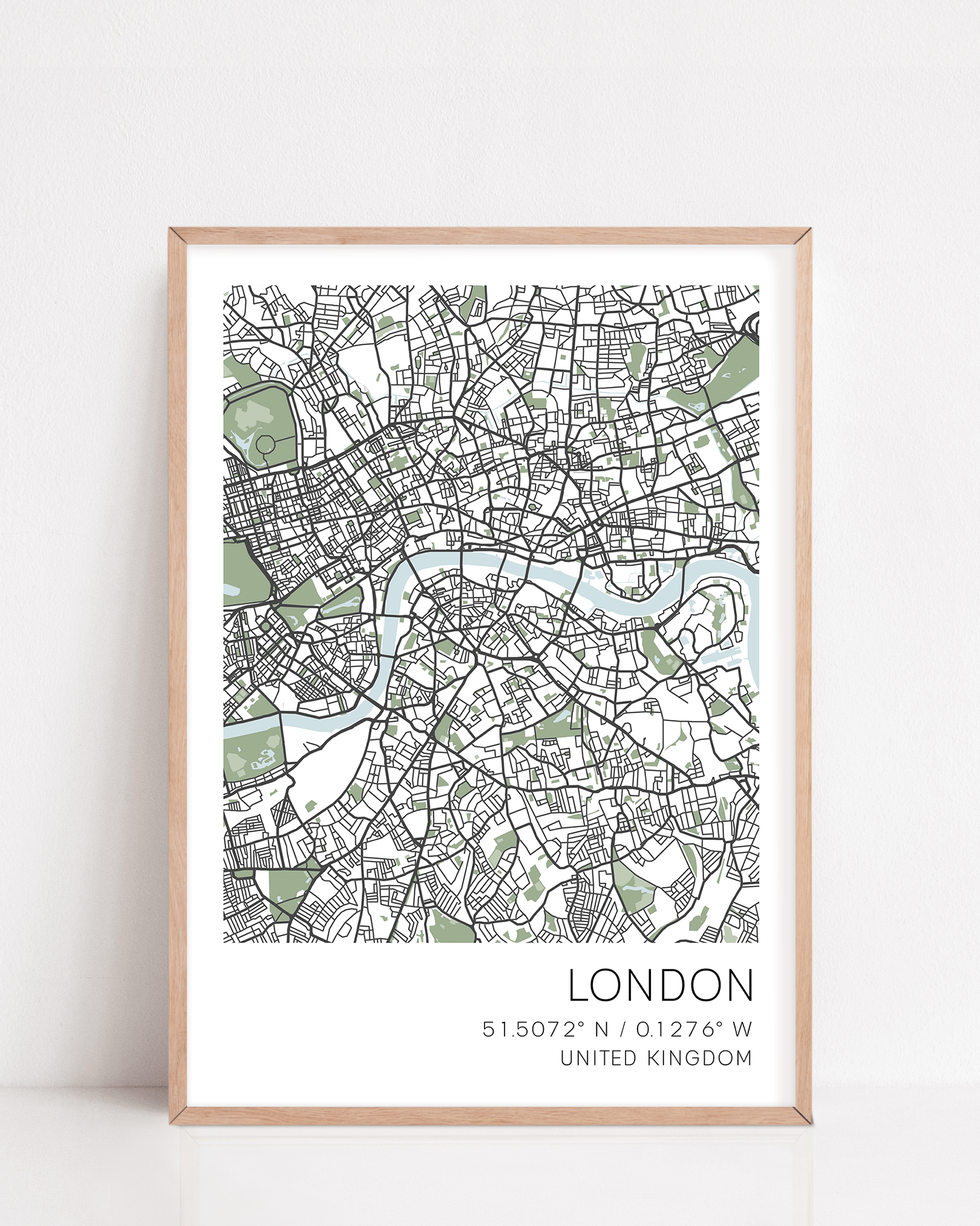 london map print