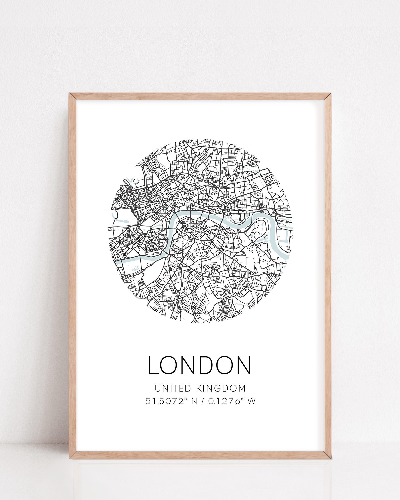 london map print