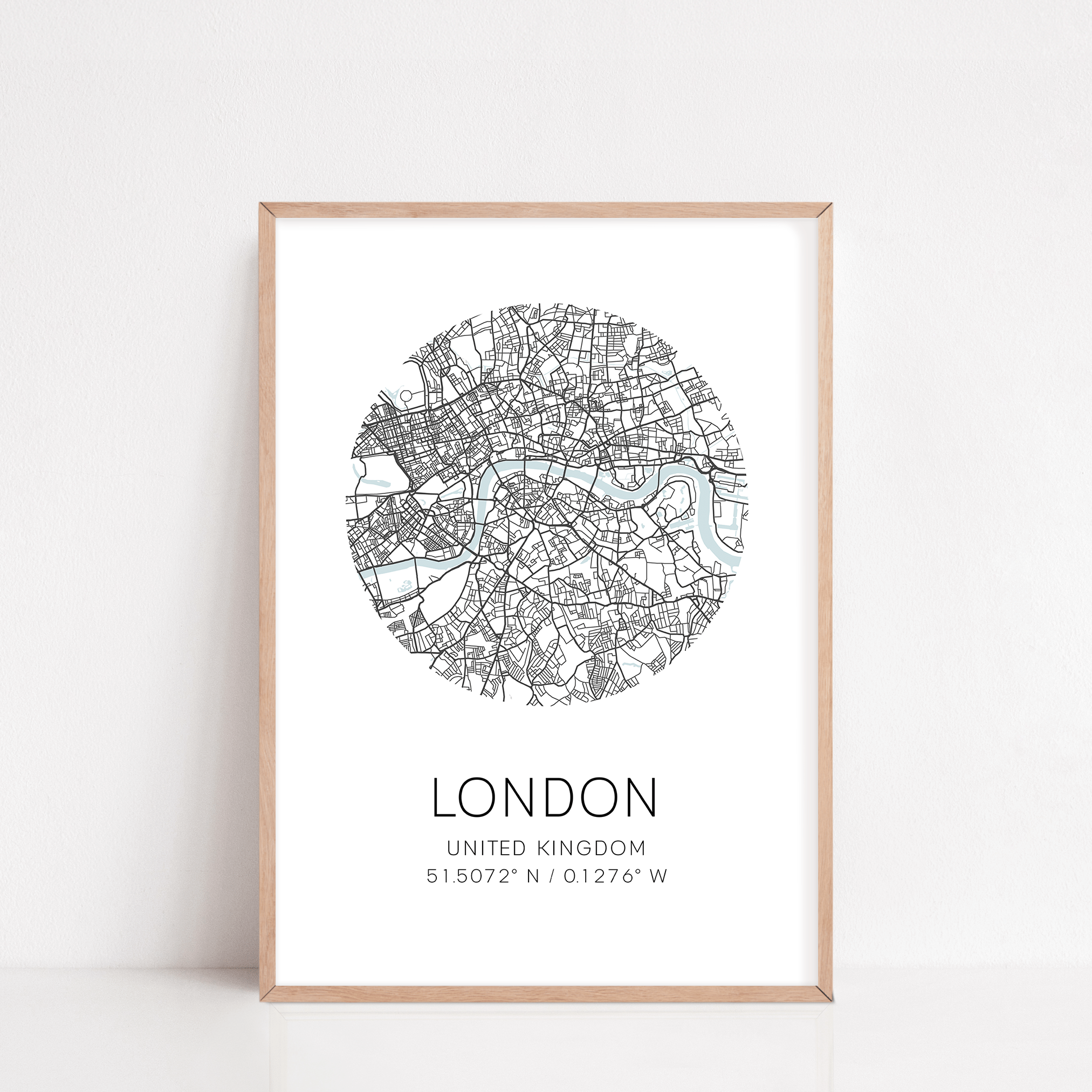 london map print