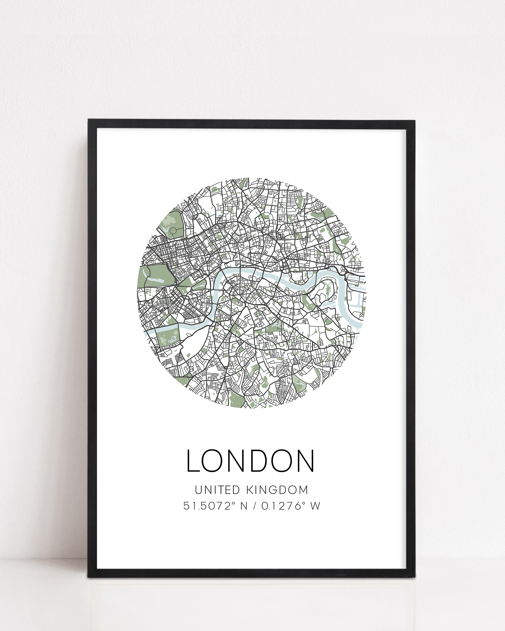 london map print