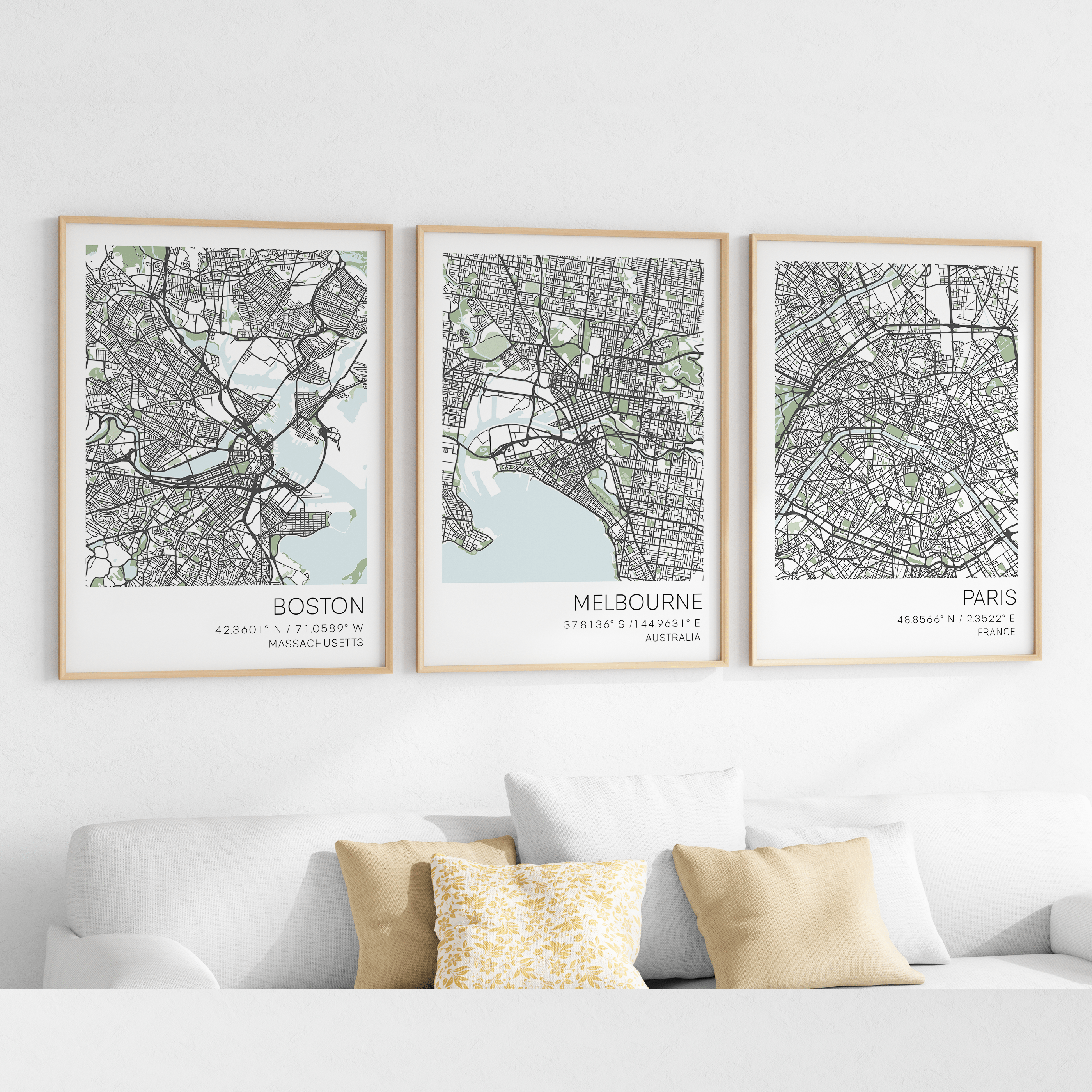 Set of 3 - Destination Print