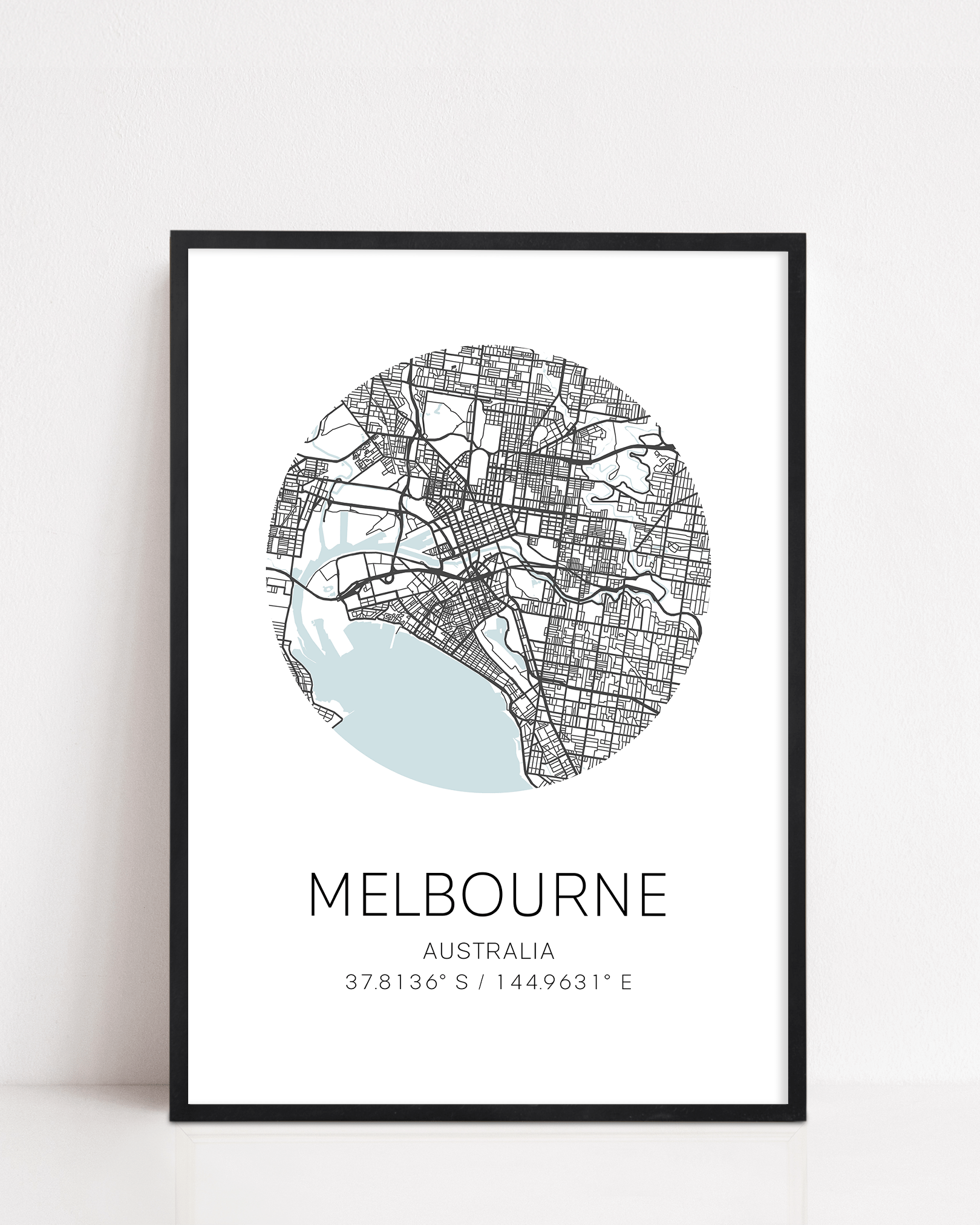 Melbourne city map