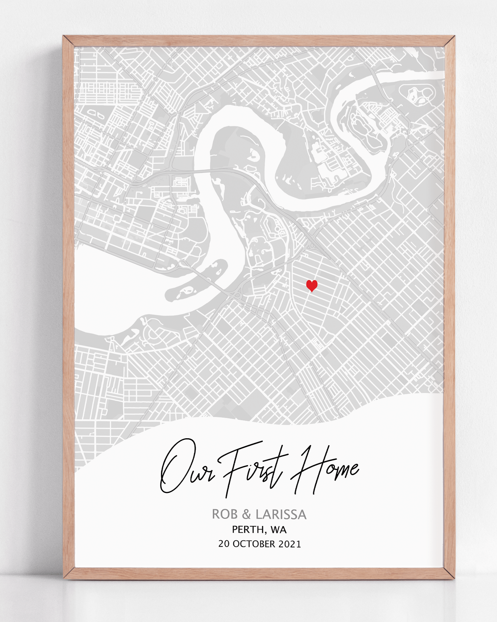 new home gift framed artwork