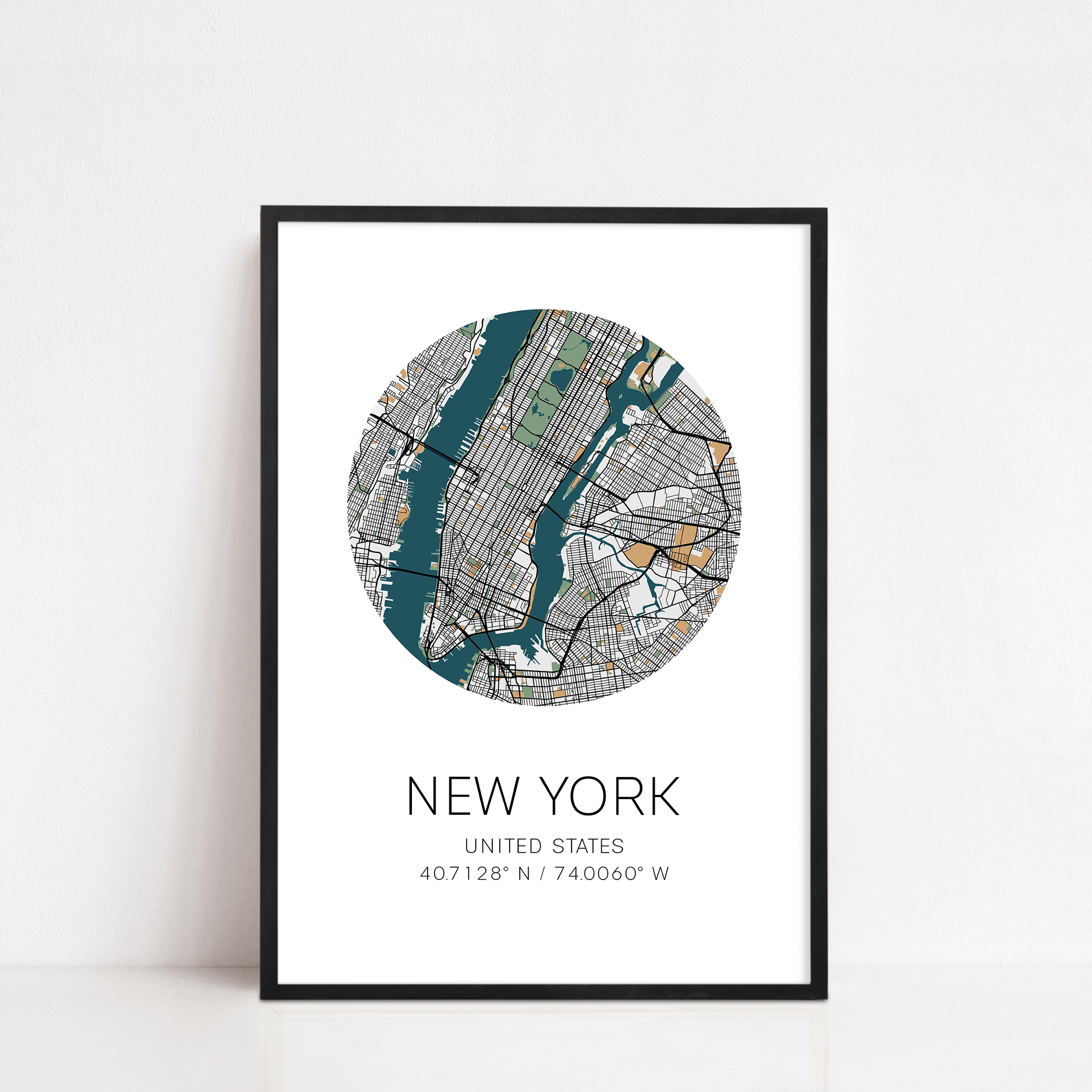 new york city map
