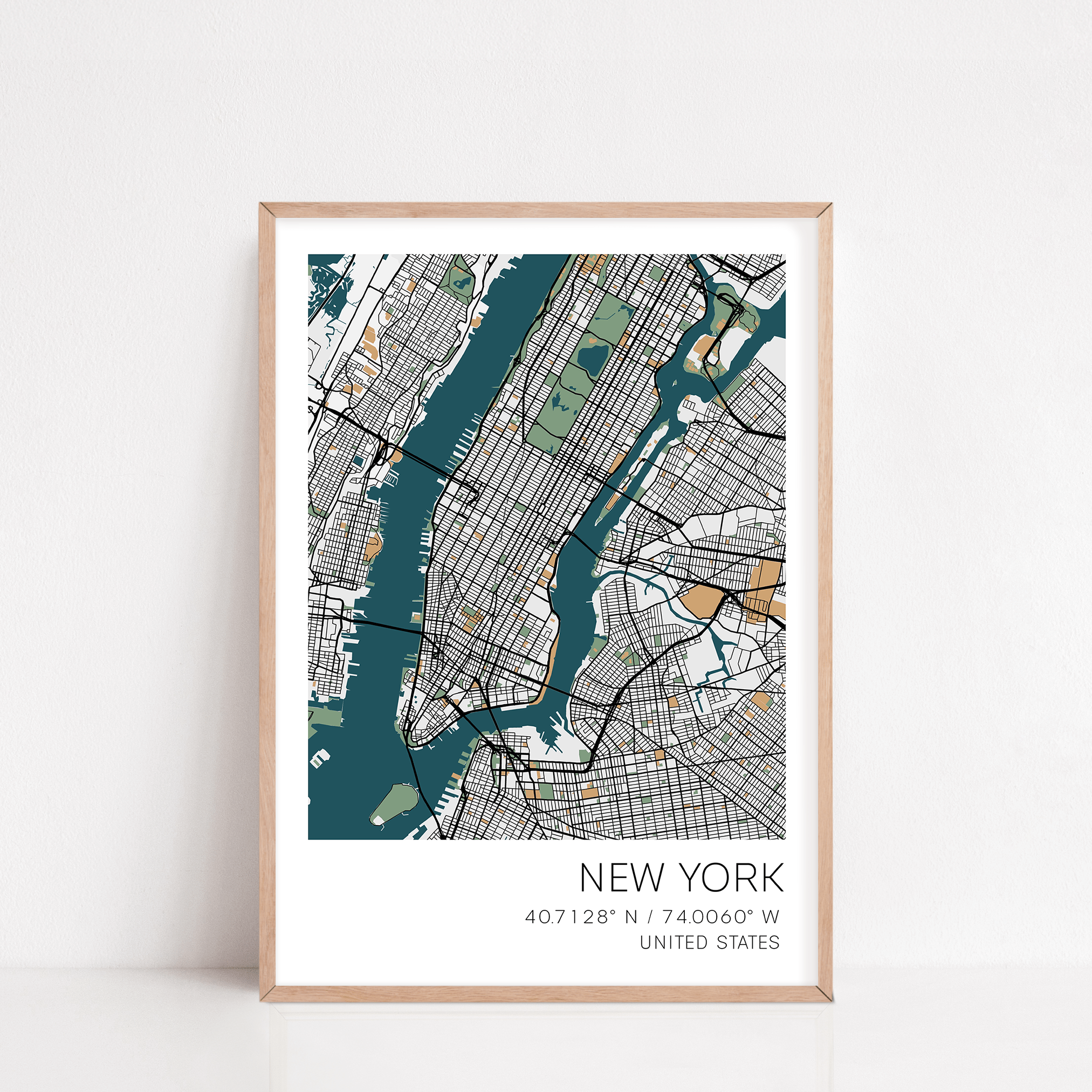 new york city map