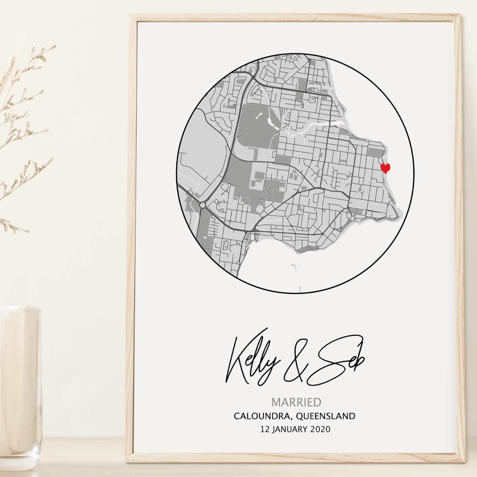 wedding gift australia framed art