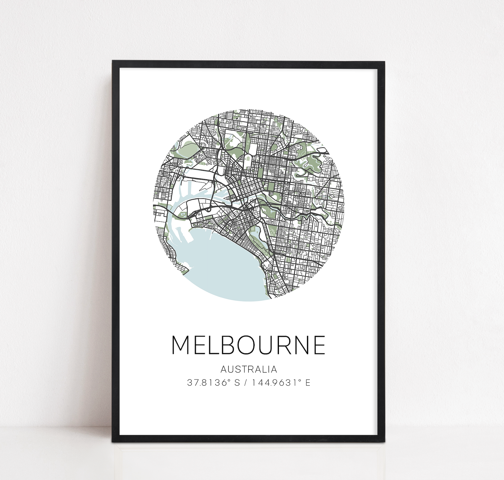 melbourne city map