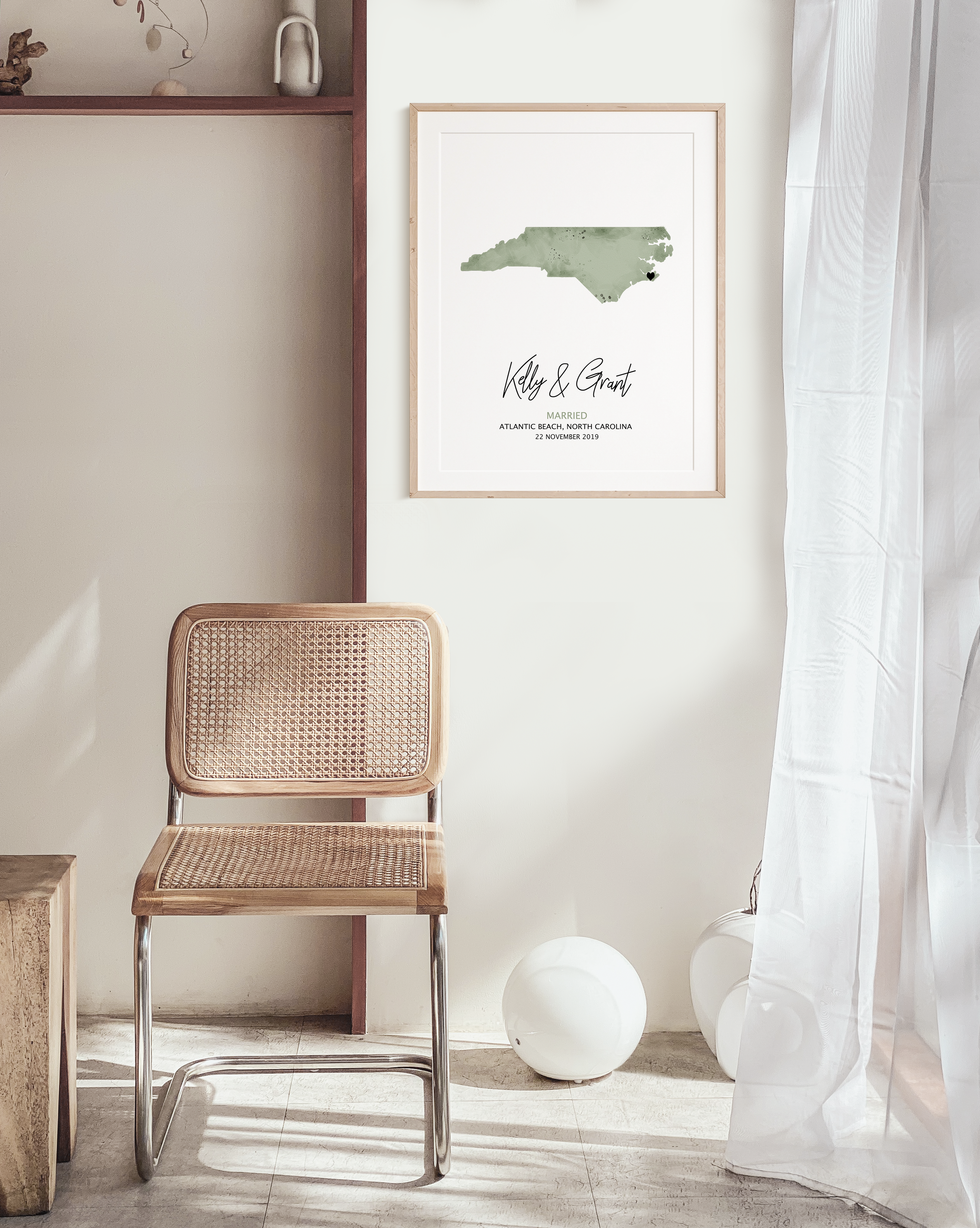 top anniversary gifts 2023 frame on wall