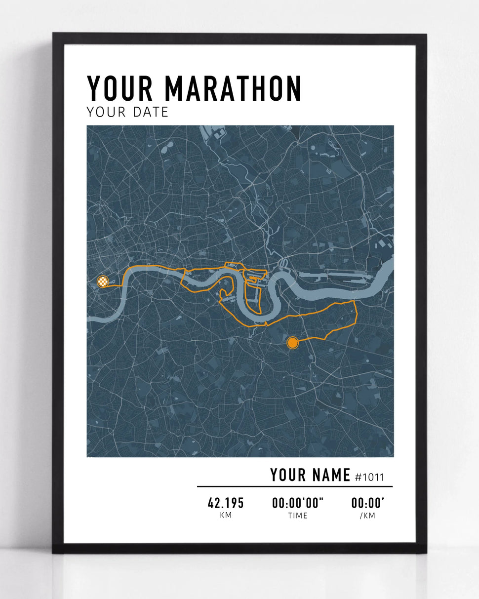 Custom Marathon or Any Run Print