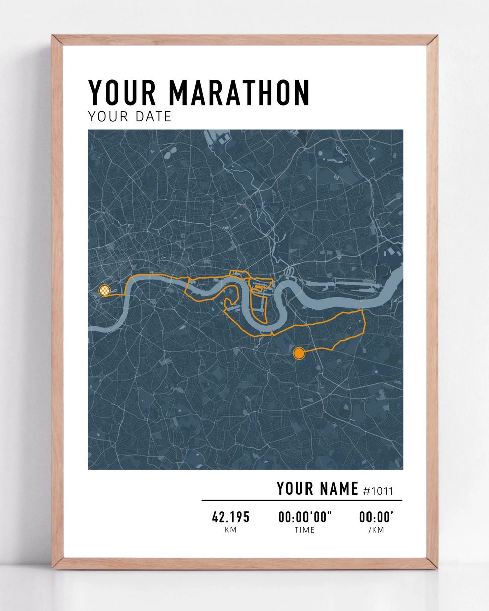 Custom Marathon or Any Run Print