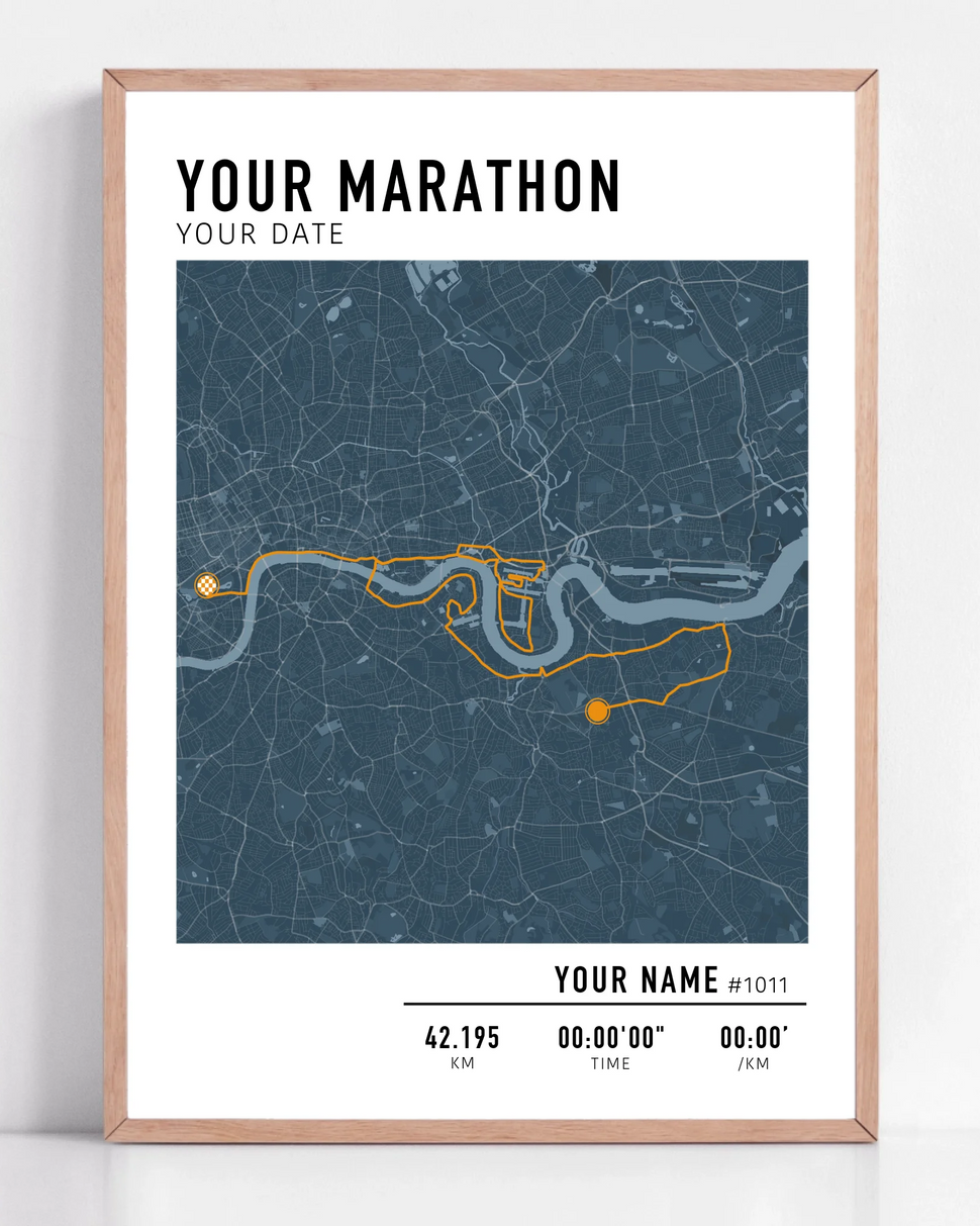 Custom Marathon or Any Run Print