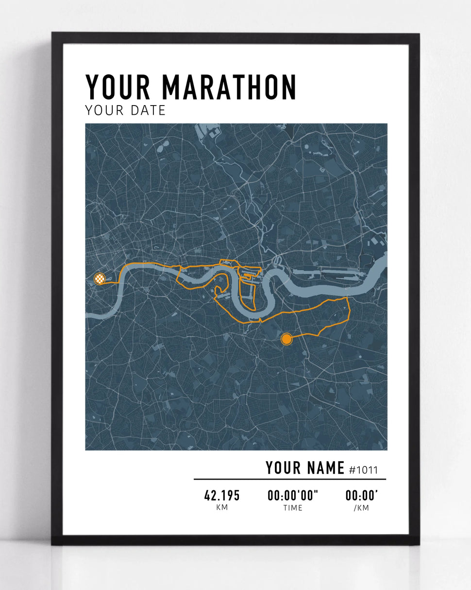 Custom Marathon or Any Run Print