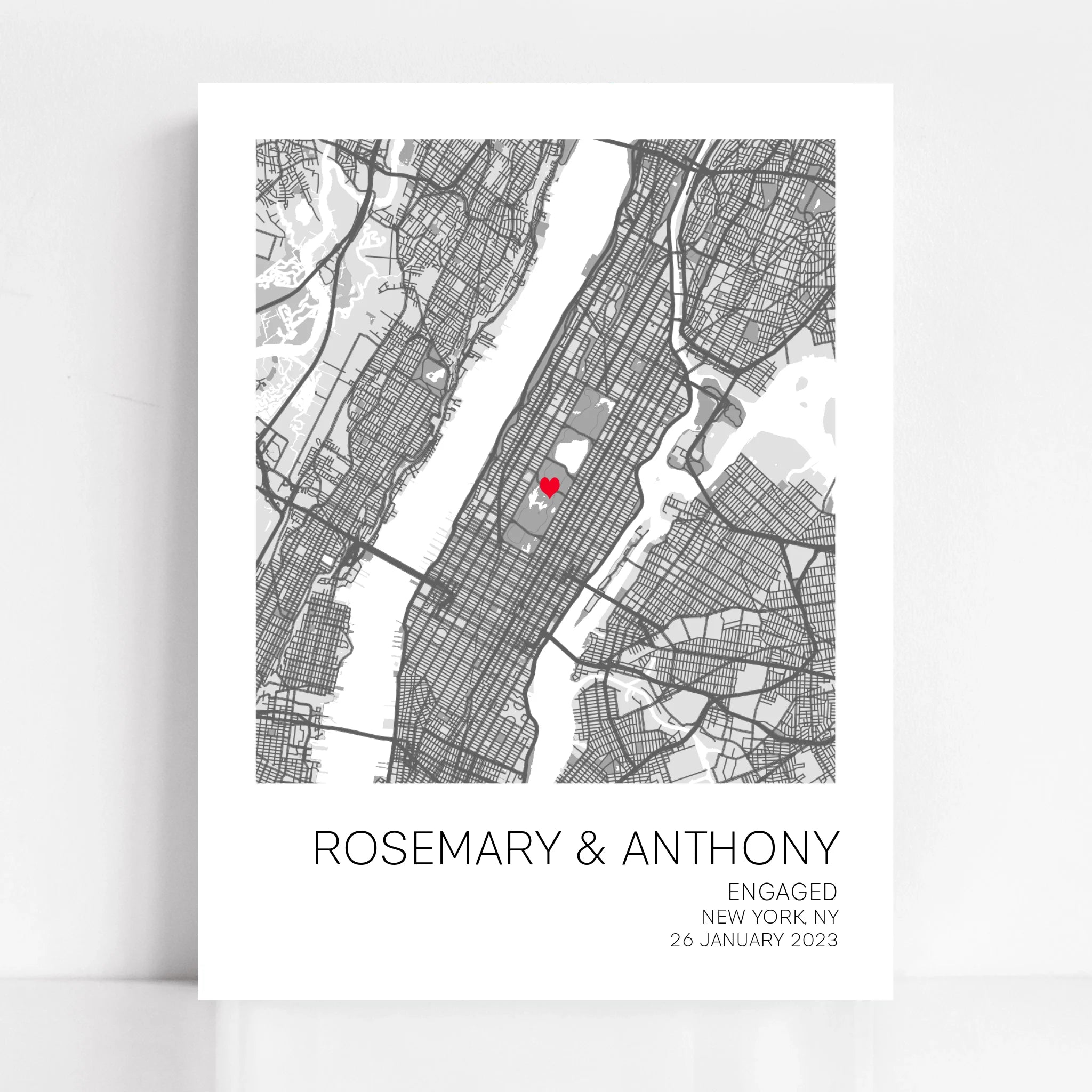 Impresión de mapa personalizado