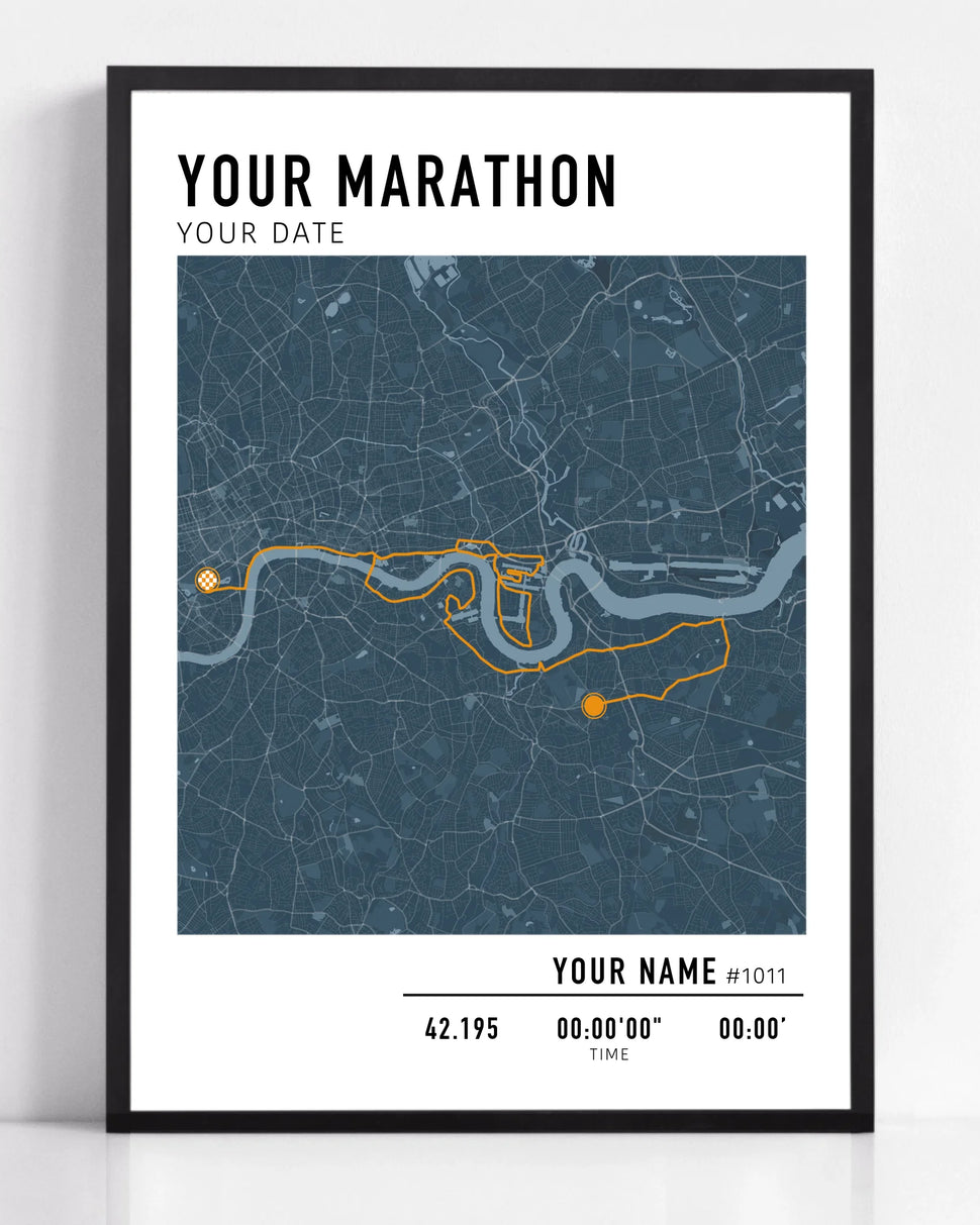 Custom Marathon or Any Run Print