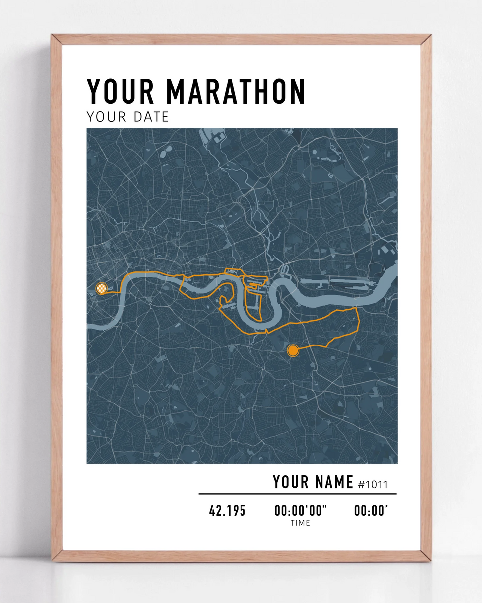 Custom Marathon or Any Run Print
