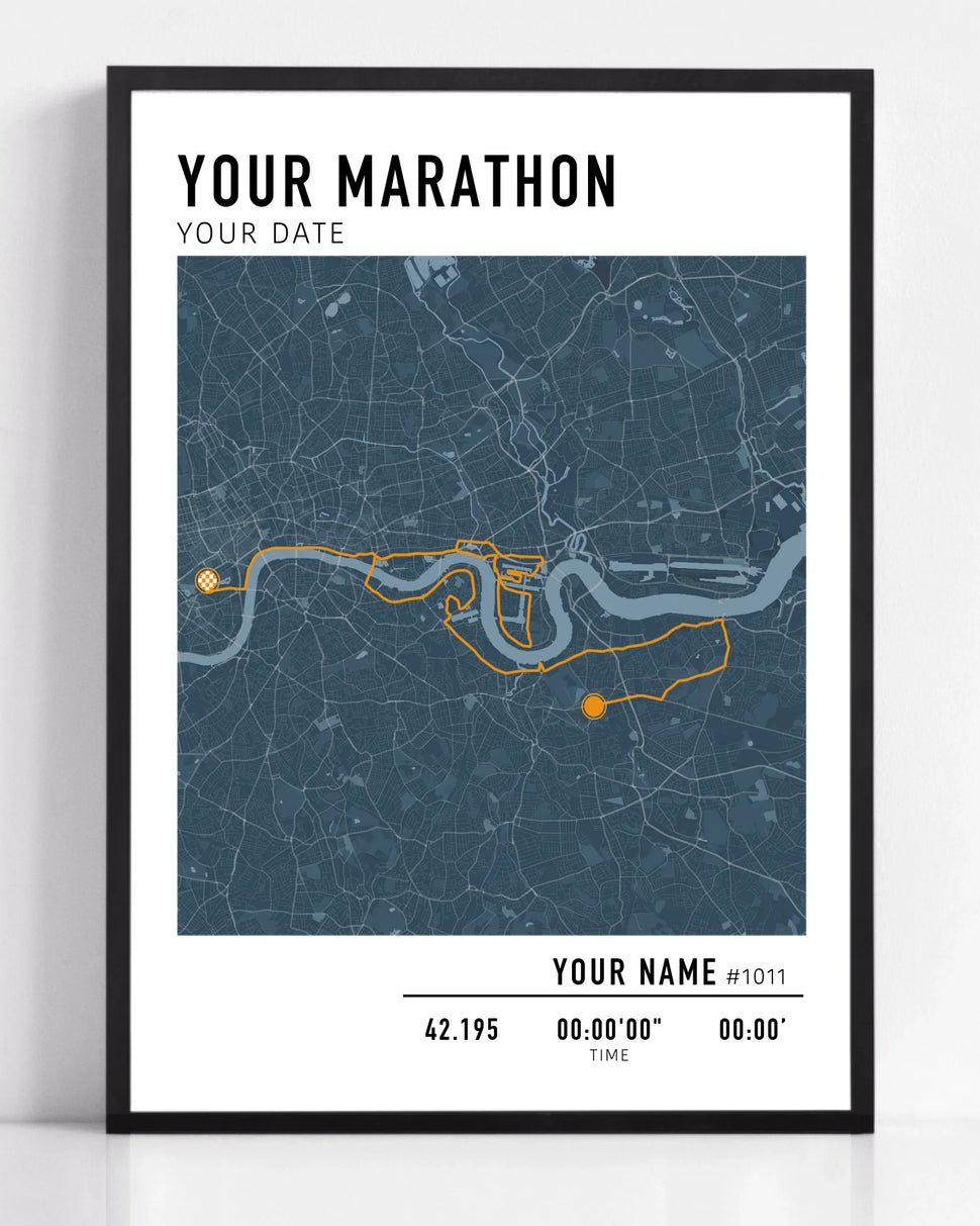 Custom Marathon or Any Run Print