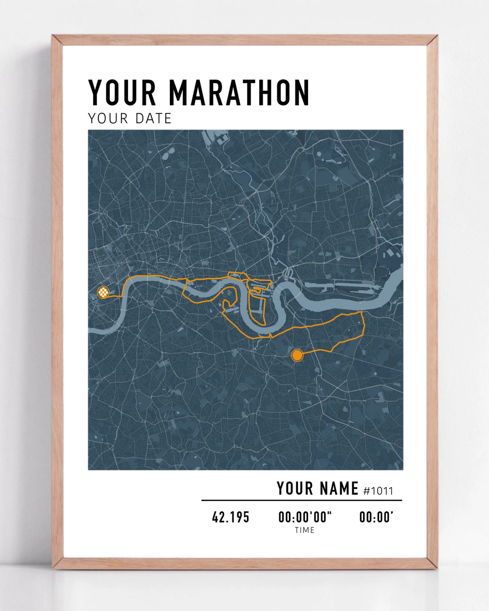 Custom Marathon or Any Run Print