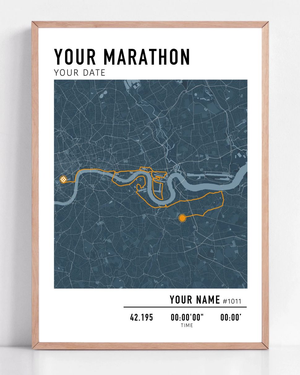 Custom Marathon or Any Run Print
