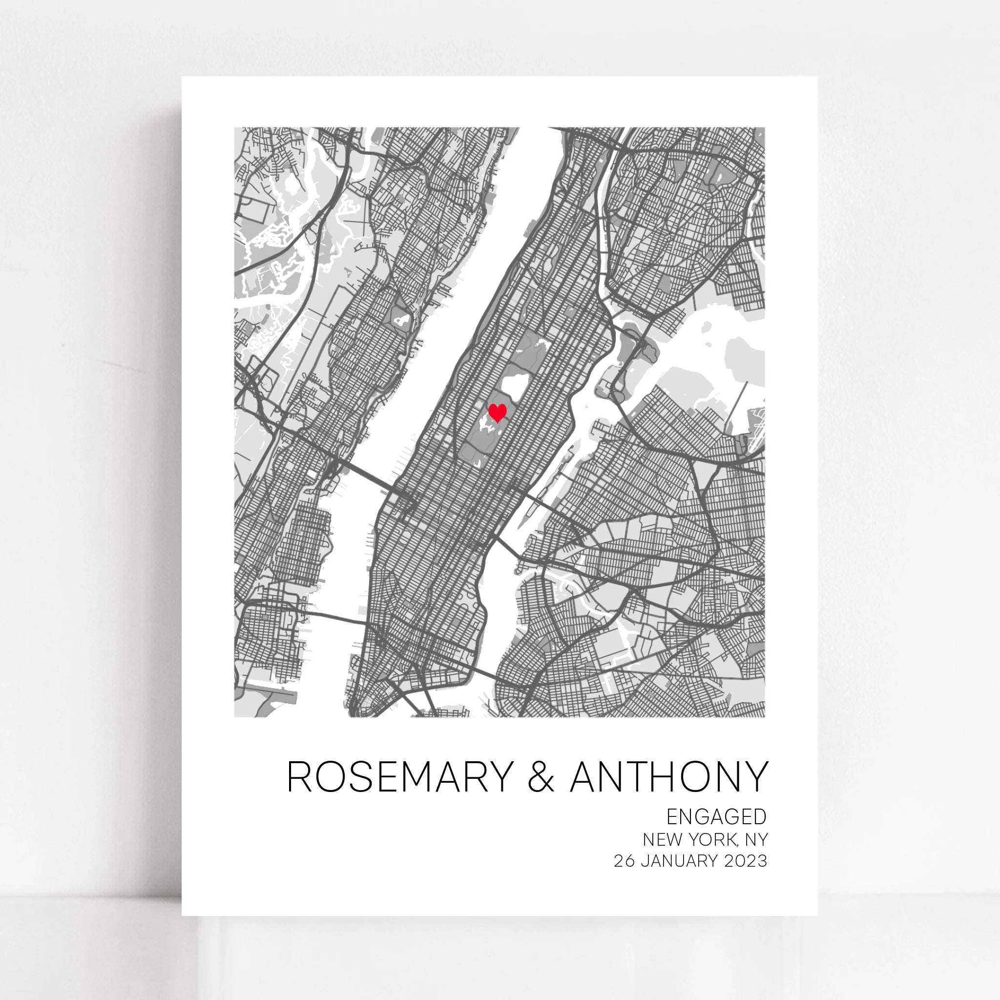 Impresión de mapa personalizado