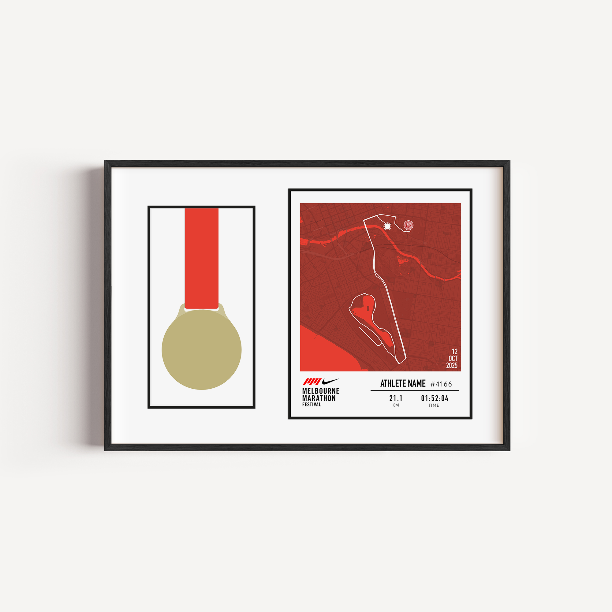 Nike Melbourne Marathon Festival Prints - Official 2025 – Mark Your Moment