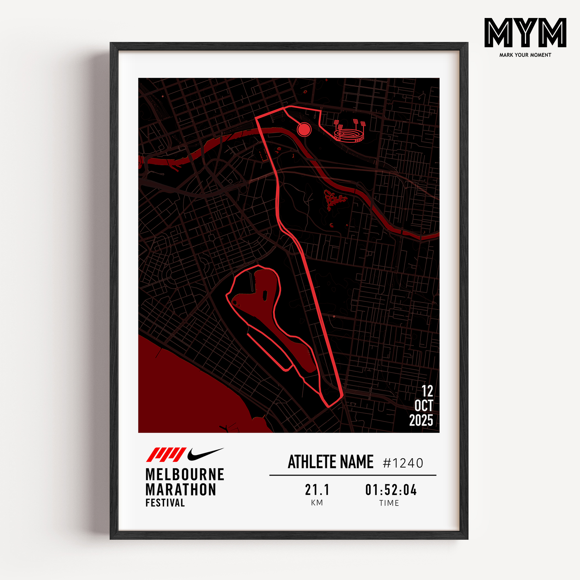 Nike Melbourne Half Marathon Print - Official 2025