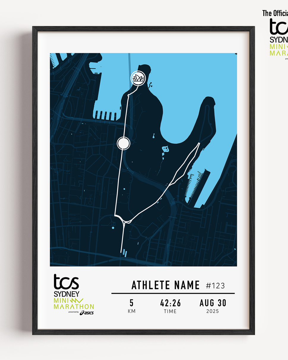 TCS Sydney Mini Marathon Print - Official 2025