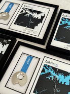 Sydney Marathon Framed Prints Official with Medal Display Frame