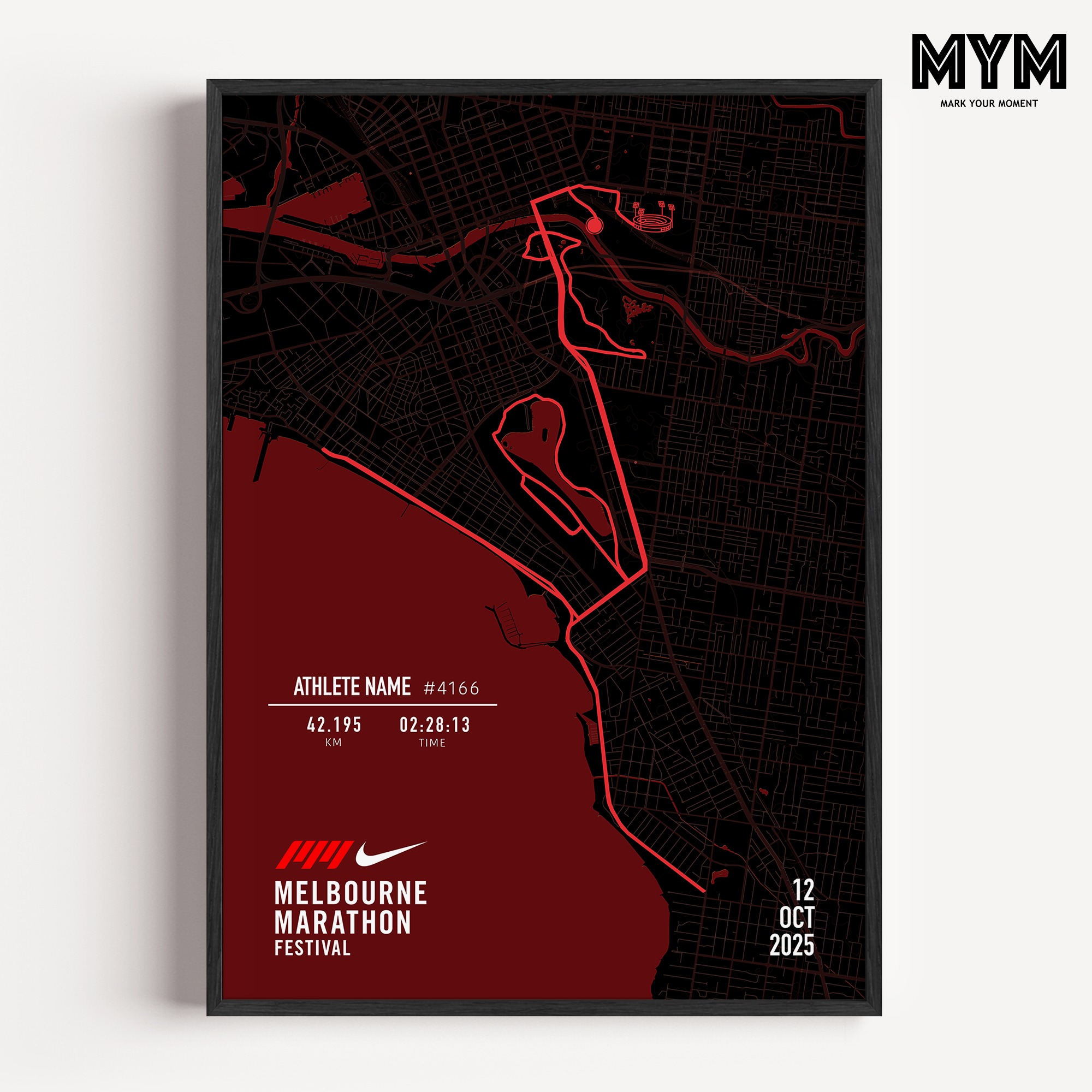 Nike Melbourne Marathon Print - Official 2025