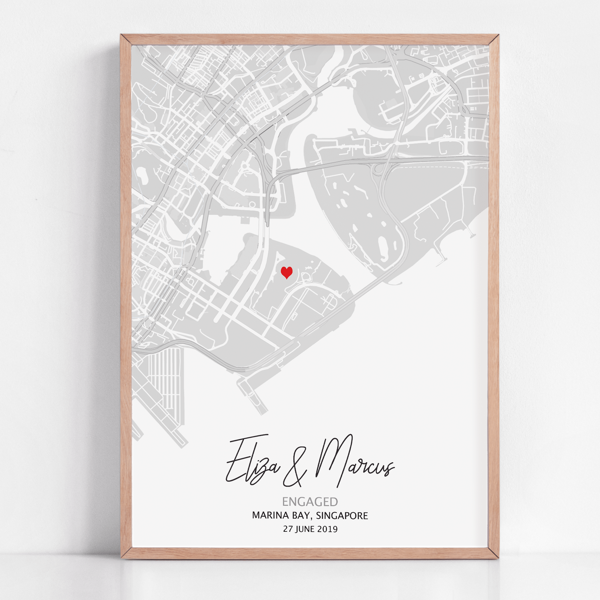 DIY Wood Canvas Frames For Awesome Maps Print