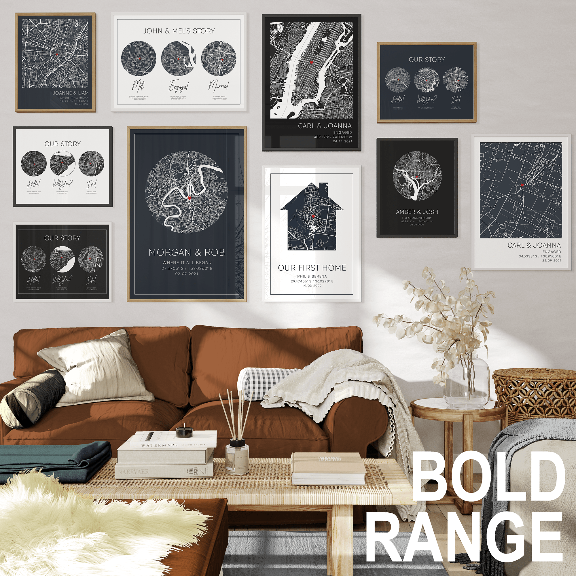 relator client gift framed artwork