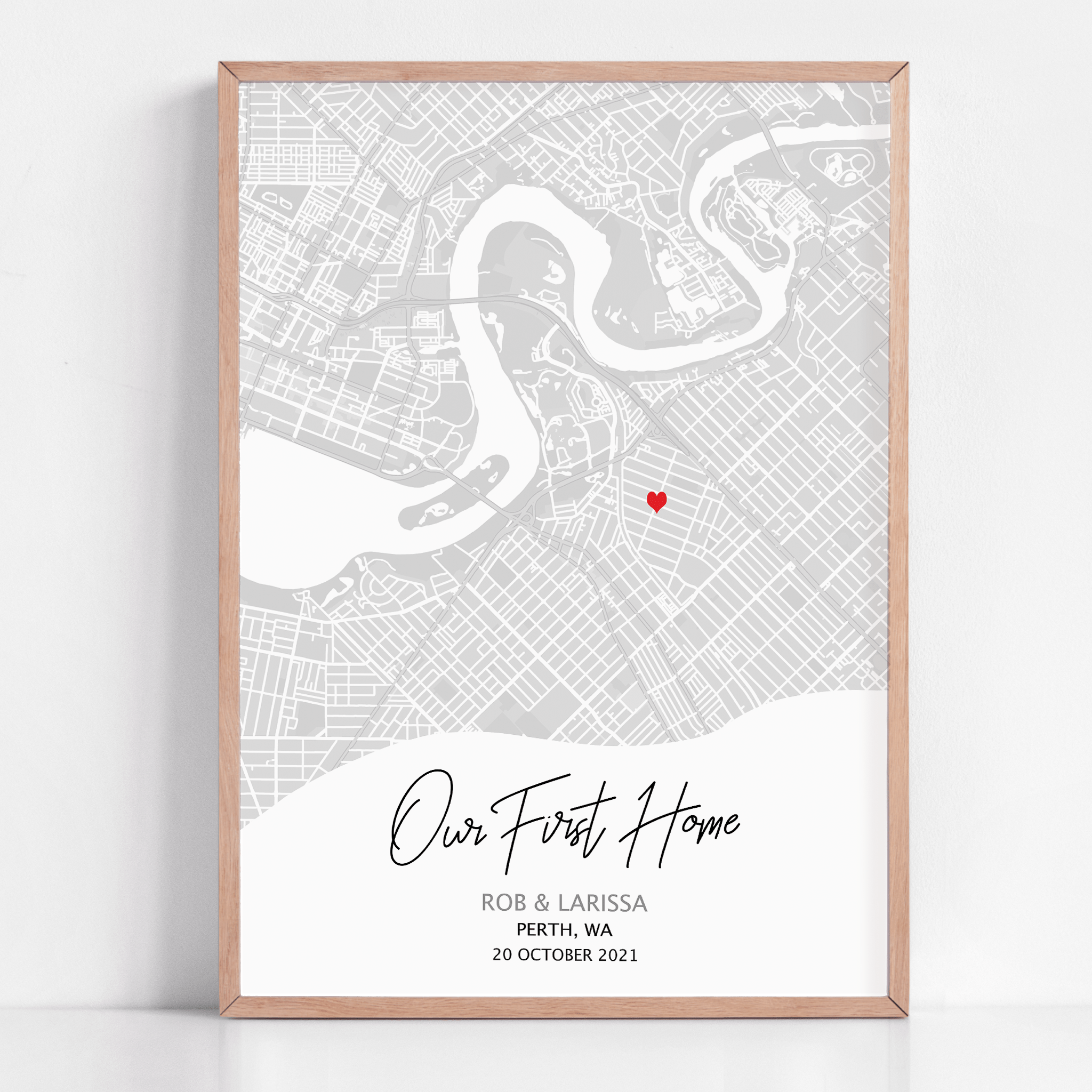 new home gift framed artwork