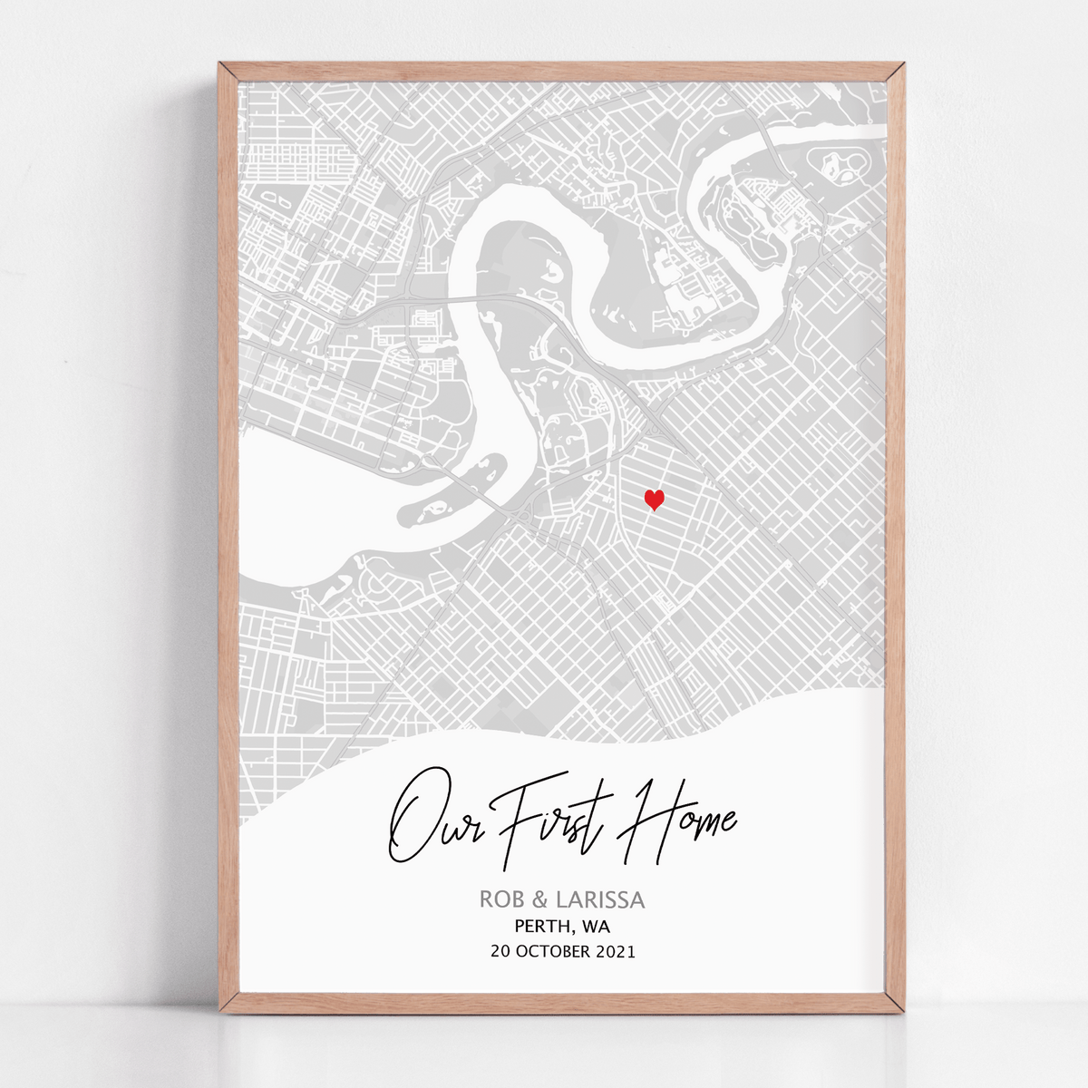 new home gift framed artwork