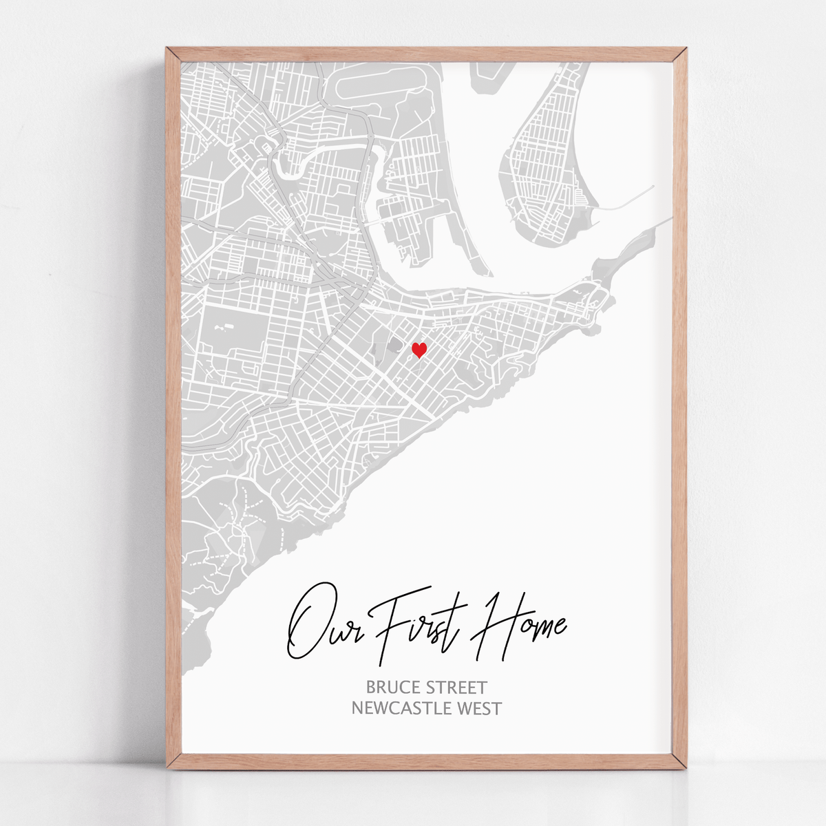 housewarming gift framed artwork